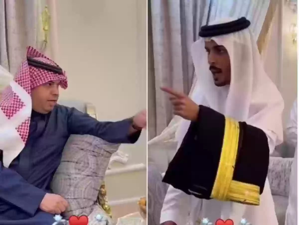 شاهد شقيق غازي دياب يخطب ابنة عمه من والدها